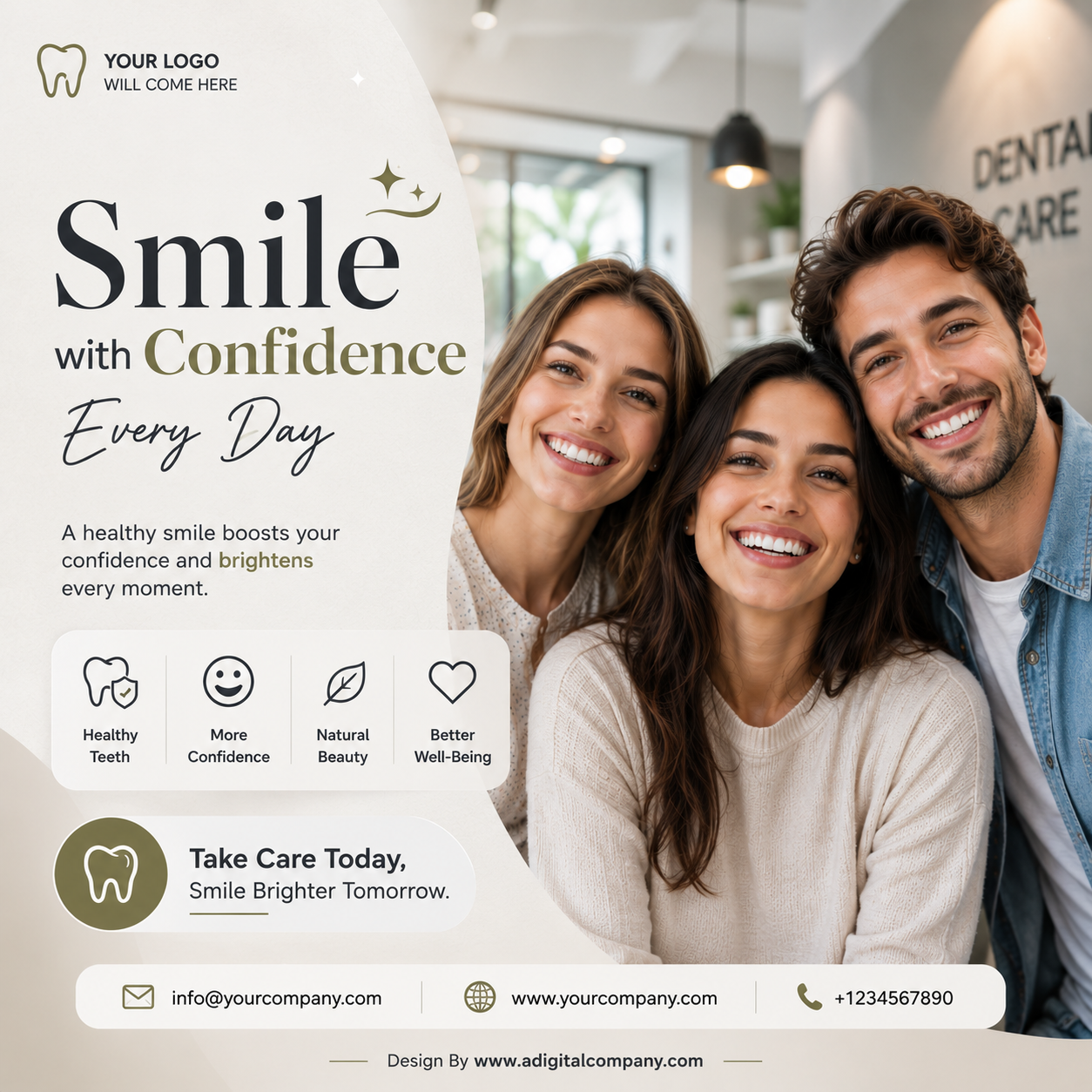 Dentist social media design preview 1