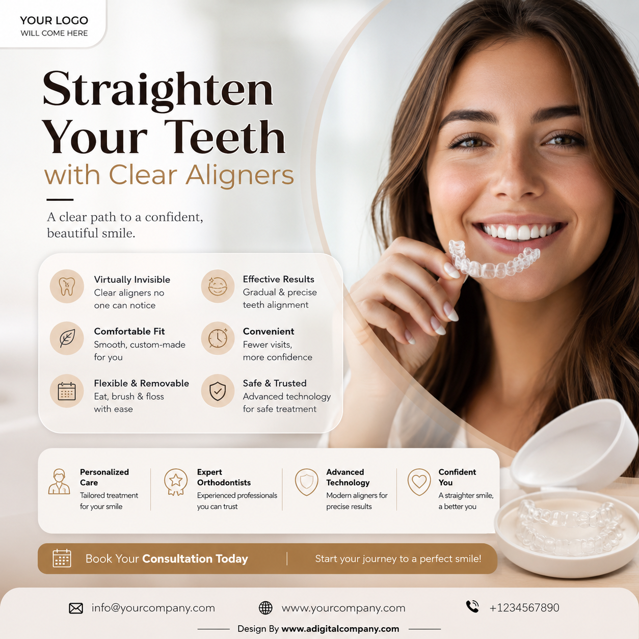 Cosmetic Dentistry social media design — Dentist — A Digital Company