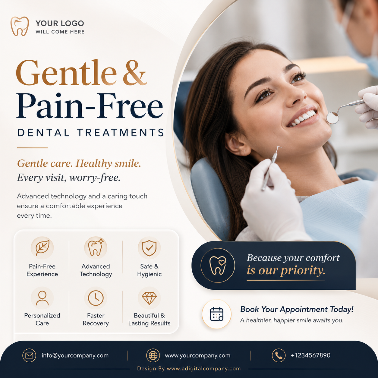 Preventive Dentistry social media design — Dentist — A Digital Company