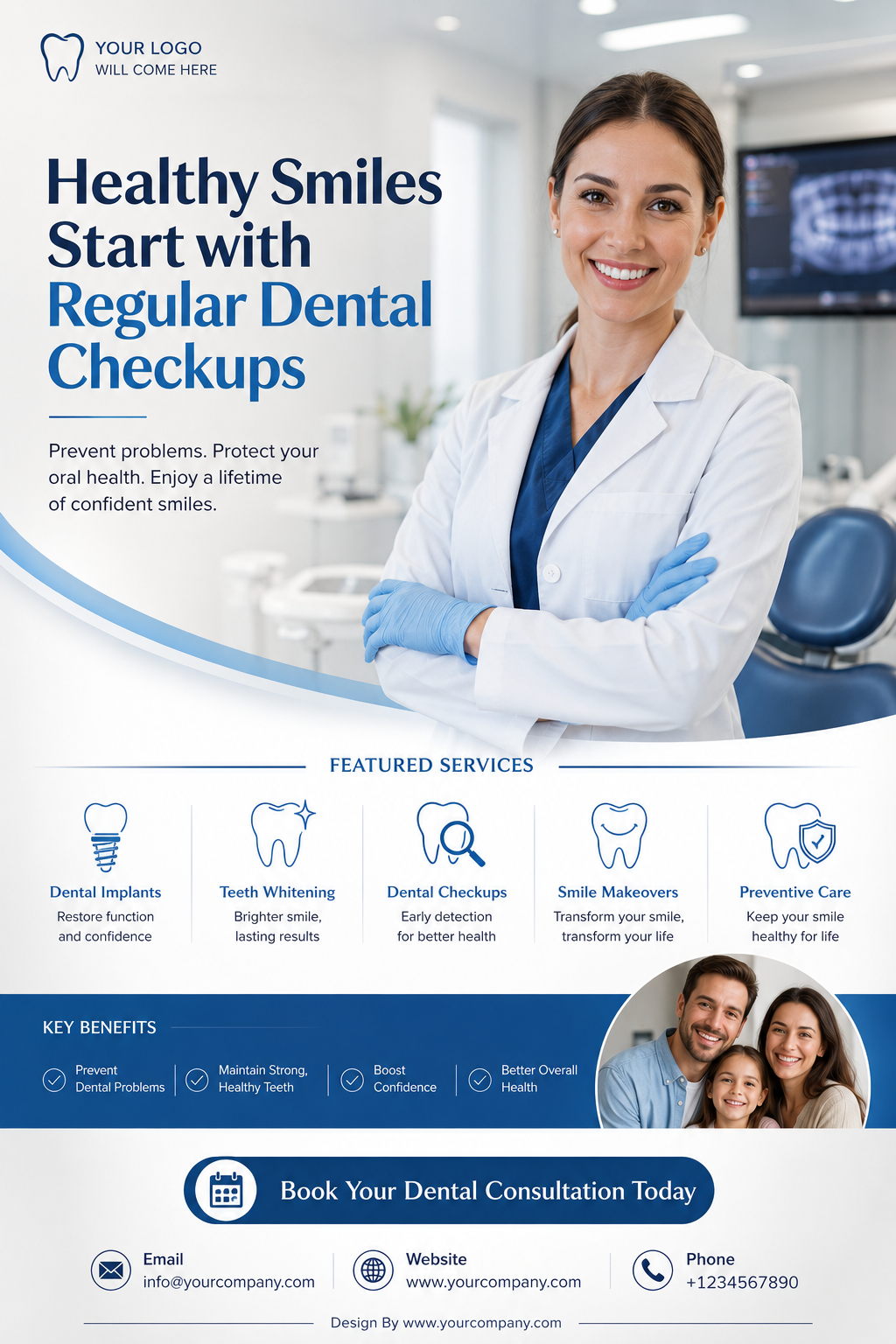 Teeth Sensitivity Solutions social media design — Dentist — A Digital Company