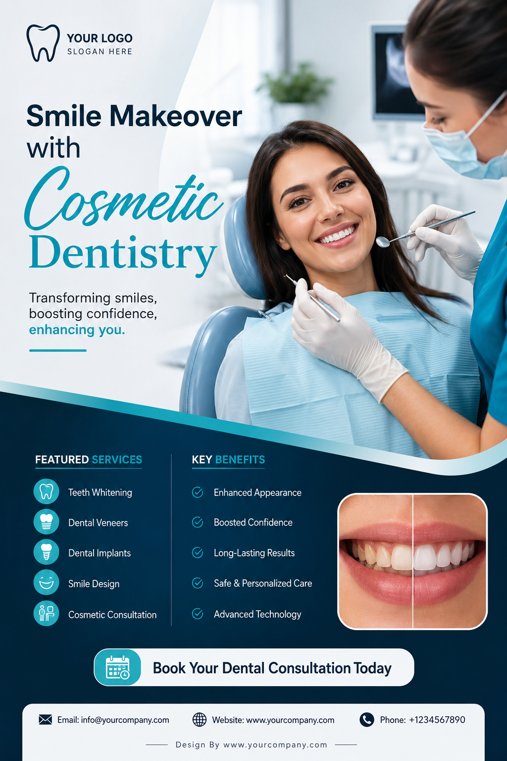 Book Dental Check-Up social media design — Dentist — A Digital Company
