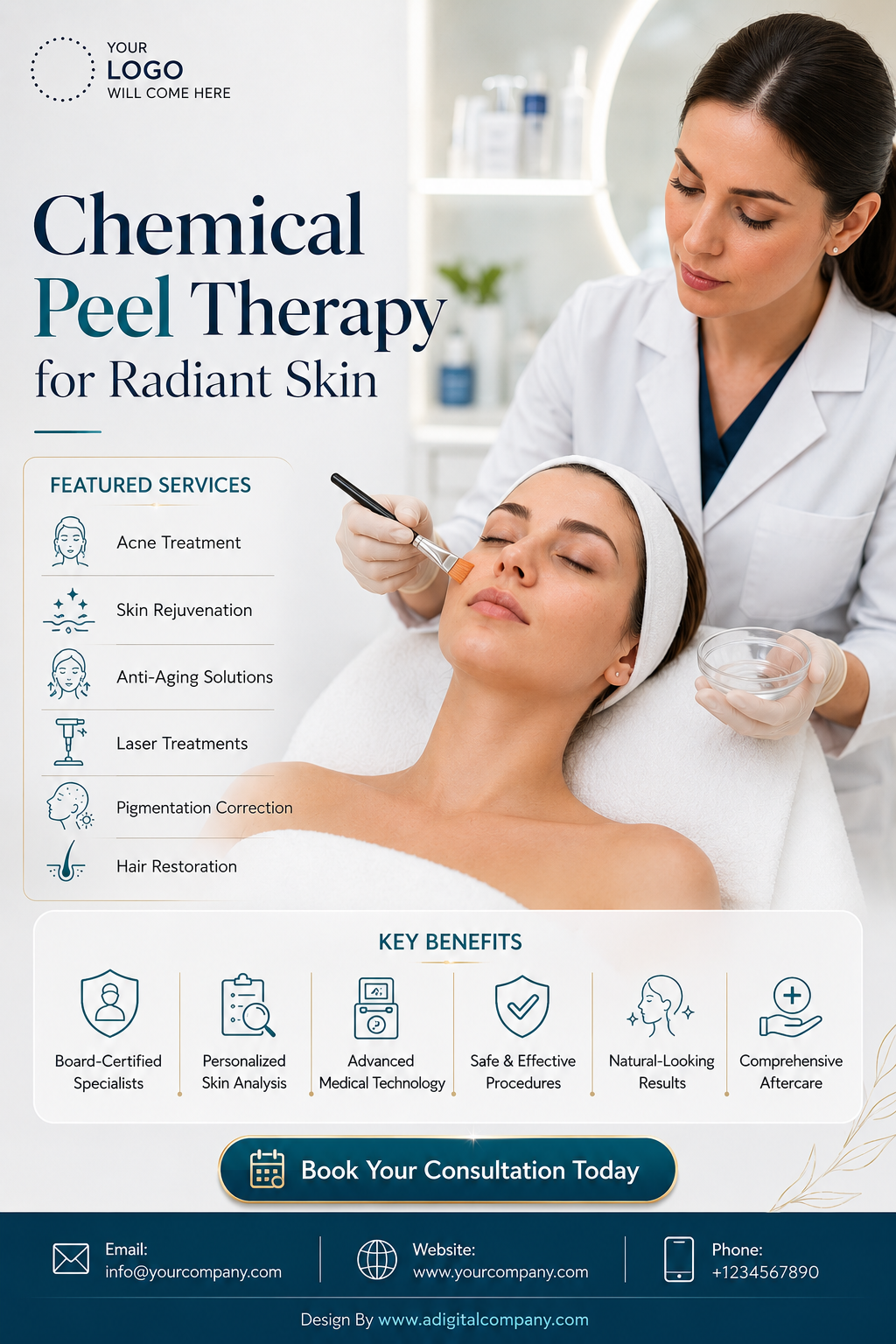 Dermatologist social media design preview 2