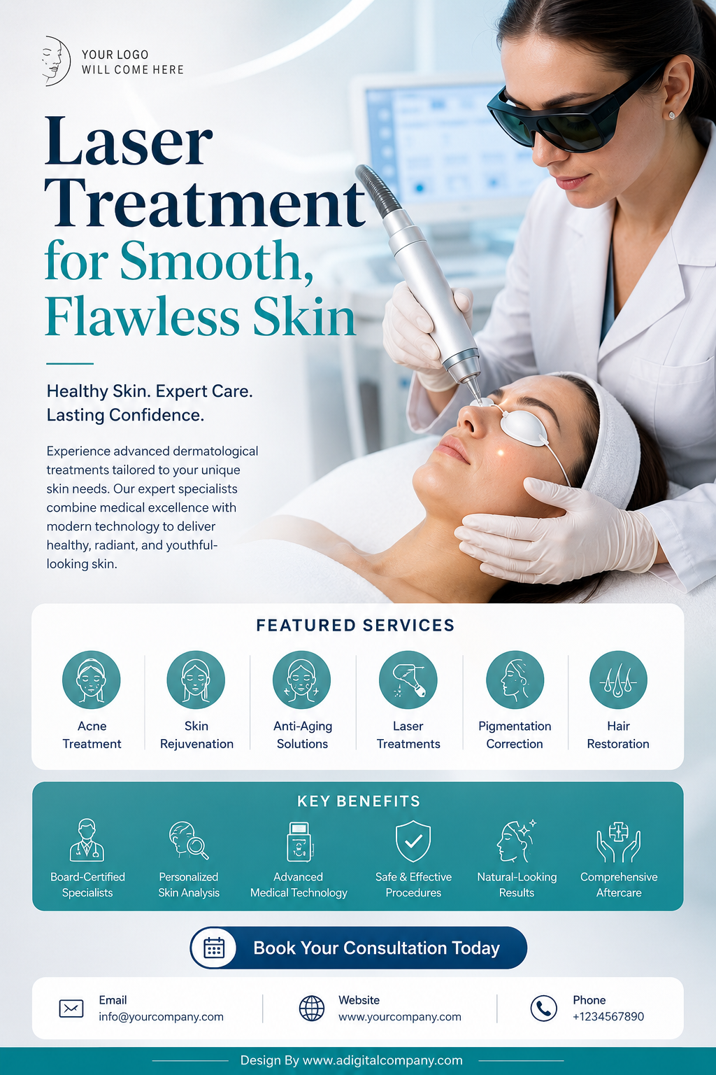 Dermatologist social media design preview 3