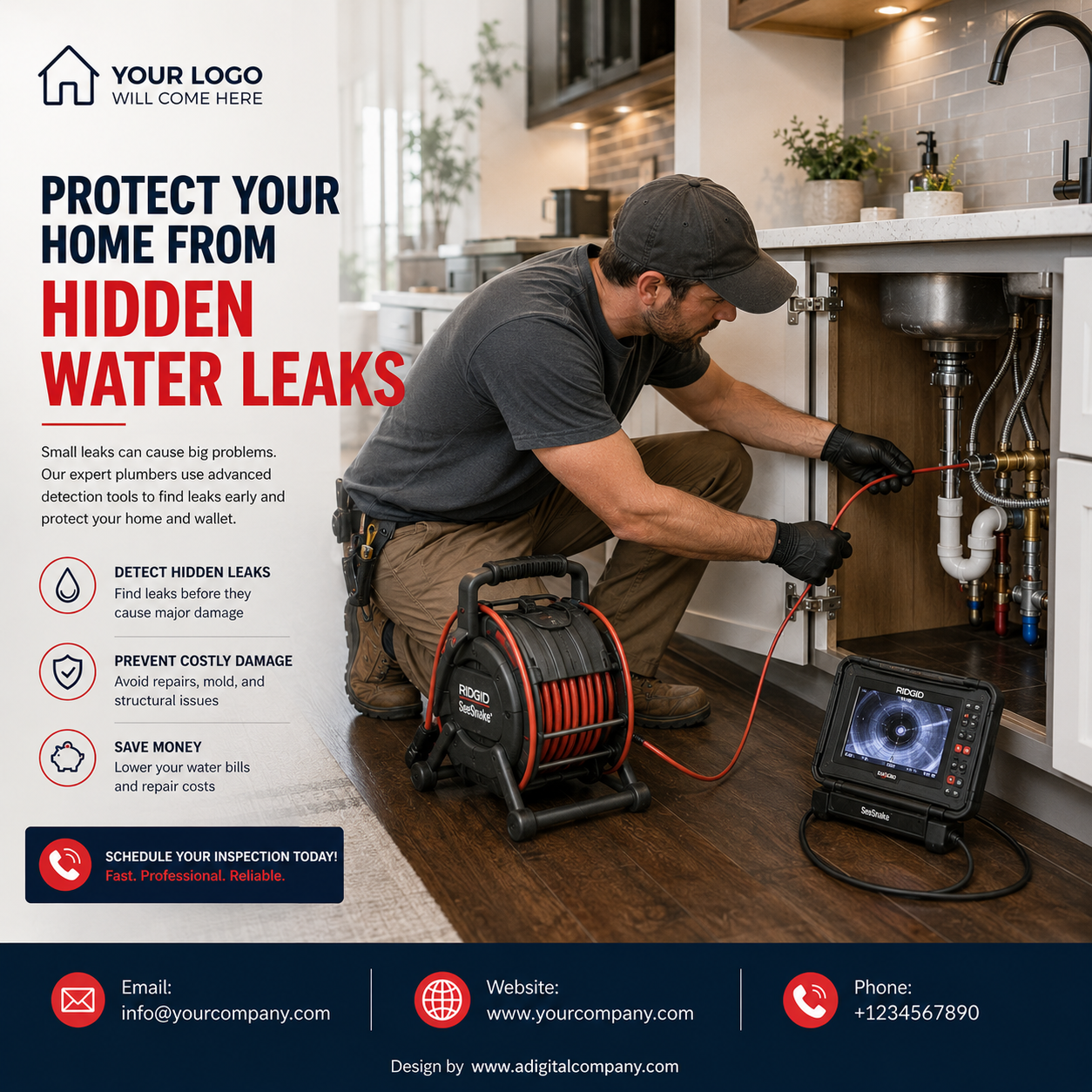 Plumbing social media design preview 1