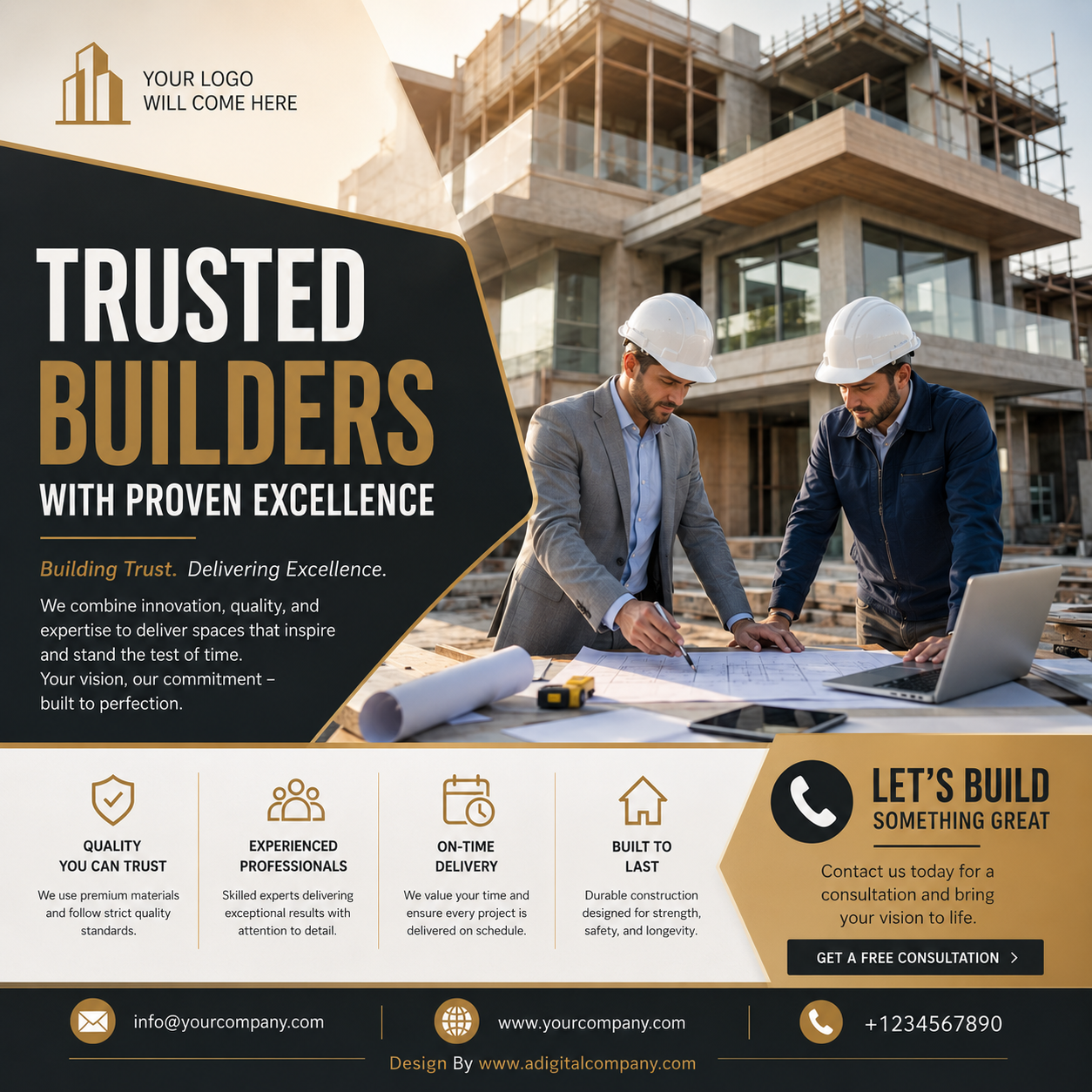 New Developments social media design — Real Estate &amp; Construction — A Digital Company