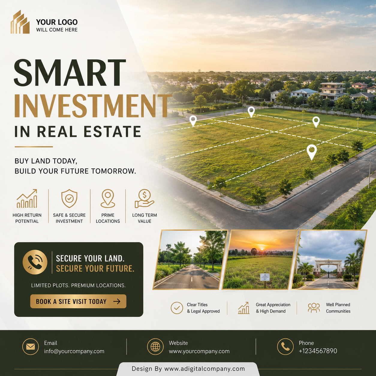 Real Estate & Construction social media design preview 3
