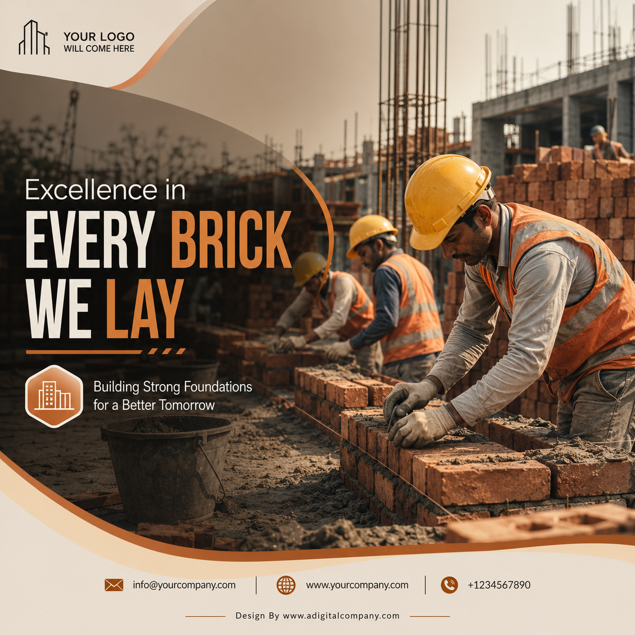Interior Craftsmanship social media design — Real Estate &amp; Construction — A Digital Company
