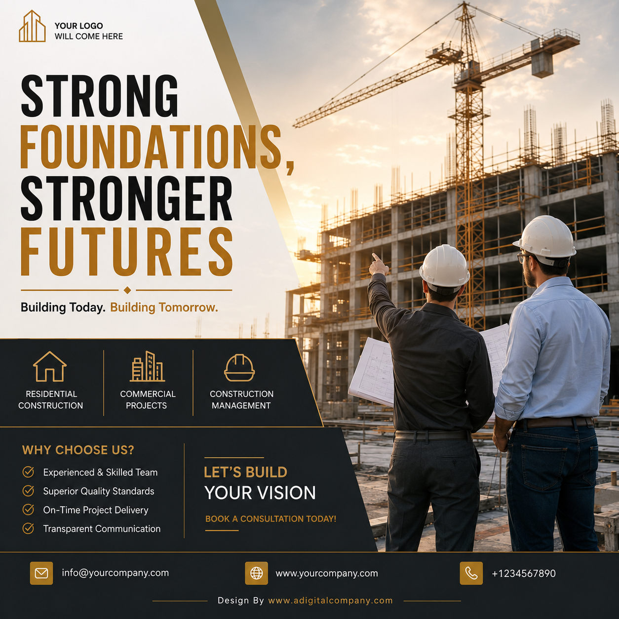 Renovation Specialists social media design — Real Estate &amp; Construction — A Digital Company
